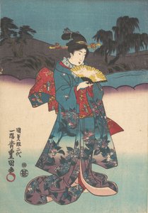 Skriva ut. av Utagawa Kunisada