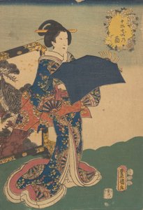 Skriva ut. av Utagawa Kunisada