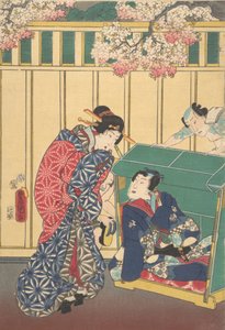 Skriva ut. av Utagawa Kunisada