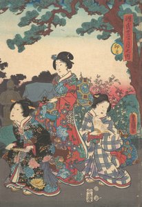 Skriva ut. av Utagawa Kunisada
