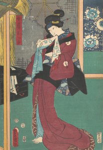 Tryck, 1800-talet., 1800-talet. av Utagawa Kunisada