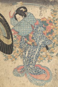 Tryck, 1800-talet., 1800-talet. av Utagawa Kunisada
