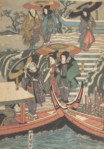 Tryck, 1800-talet., 1800-talet. av Utagawa Kunisada