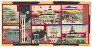 British ght model views of web s pa back s member of g rare t Japan av Utagawa Kunisada II