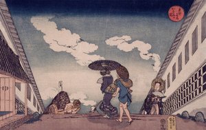 Kasumigaseki av Utagawa Kuniyoshi