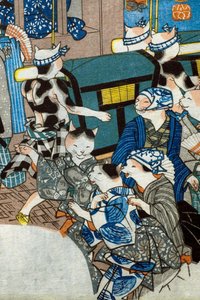 Blek måne av Utagawa Kuniyoshi