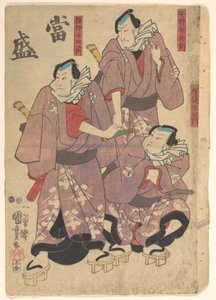 Tryck av Utagawa Kuniyoshi