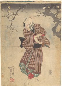 Tryck av Utagawa Kuniyoshi