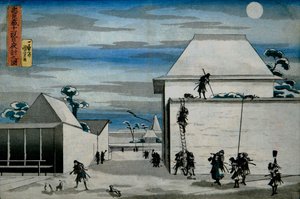 Nattattacken av Utagawa Kuniyoshi