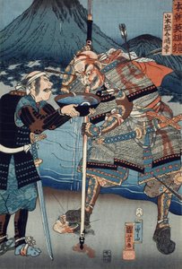Yamamoto Kansuke Haruyuki av Utagawa Kuniyoshi