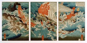 Yojibeis offer av Utagawa Kuniyoshi