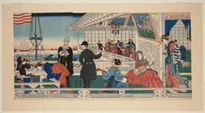 En amerikansk Mel Kanche del 1 medlem Yokohama
