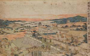Anfall mot en fästning av Utagawa Toyoharu