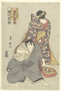 a c rs segawa michisa buro i Sogen Ajari, Band Mitsugoro Good, Orikoto Hime, Sogen Ajari av Utagawa Toyokuni (I)