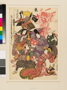 Öst av Utagawa Toyokuni