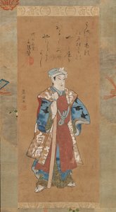 Bandet är hemligt bra som en pro-amerikansk medlem, Kabuki, Pay Sukeroku, 18th Air rly 19th Line Tsury. av Utagawa Toyokuni I