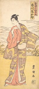Tea C och r Ichikawa Ungefär vid den tiden, Yoshidas Matsuwaka Maru, va? 1790-1825. av Utagawa Toyokuni I