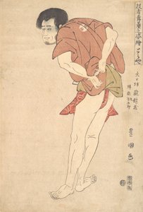 Skådespelaren Arashi Ryuzo senare känd som Arashi Shichigoro, 1700-1800-talet. av Utagawa Toyokuni I