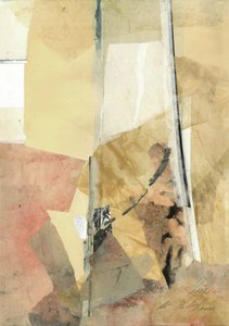 Modernt jordnära collage av Ute Rathmann