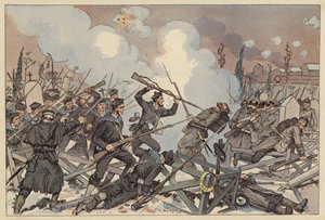 Slaget vid Le Bourget, belägringen av Paris, fransk-preussiska kriget