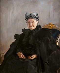Porträtt av Maria Fyodorovna Morozova av Valentin Aleksandrovich Serov
