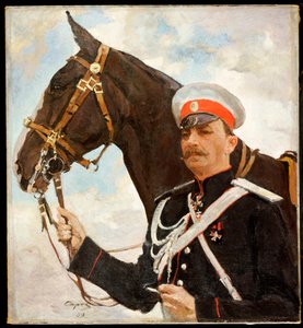 Porträtt av prins Felix Felixovich Iussopov, greve Sumarokov-El"ston, av Valentin Aleksandrovich Serov