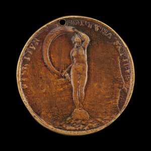 Förmögenhet med slöja [omvänd], 1584. av Valentin Maler