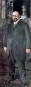 Porträtt av Mikhail Abramovich Morozov, 1902