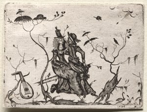 Par älskare, 1626. av Valentin Sezenius