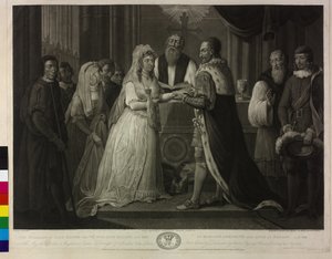 Kung av England Den förste Henrik VIII av Valentine Green