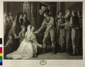 Kung av England lady Elizabeth Grey och Eduard IV