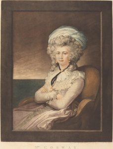 Maria Cecilia Louisa Cosway av Valentine Green after Maria Cosway