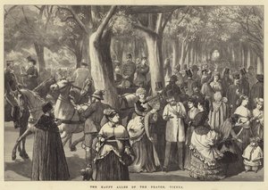 Haupt Allee of the Prater, Wien