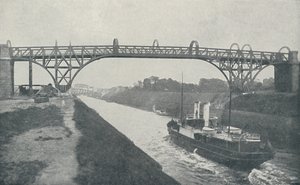 Manchester Ship Canal, 1910 av Valentine and Sons Ltd