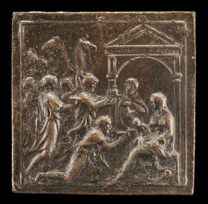 The Adoration of the Magi, 1537 eller senare. av Valerio Belli