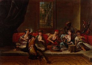Marines från den osmanska flottan, 1730-talet