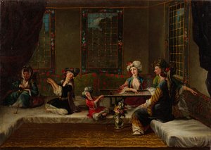 Kvinnors broderi, 1730-tal