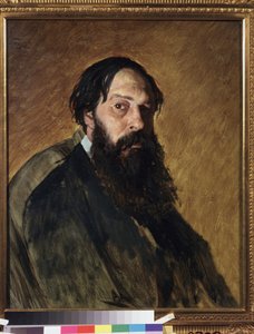 Porträtt av konstnären Alexei Savrasov (Savrasov) (1830-1897). Målning av Vasili (Vasili) Grigoryevich Perov (1834-1882), olja på duk. Rysk konst från 1800-talet. Statens Tretjakovgalleri, Moskva. av Vasili Grigorevich Perov