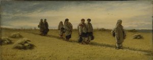 Skördemännens återkomst från fältet i Ryazan-provinsen, 1874 av Vasili Grigorevich Perov