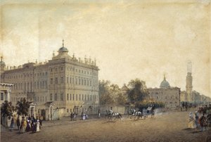 St. Petersburg. Anichkovpalatset, 1830-talet