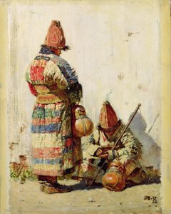 I Turkestan (olja på duk) av Vasili Vasilievich Vereshchagin
