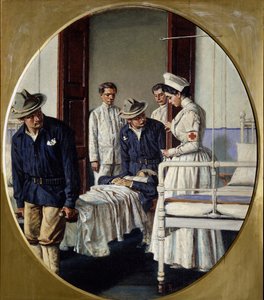 På ett militärsjukhus, 1901 av Vasili Vasilievich Vereshchagin