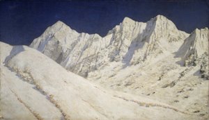 Indien. Snö på Himalaya, 1874-1876