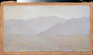Morning in Kashmir (Indien) - Målning av Vasili Vasilyevich Vereshchagin (Vassili Vereshchagin) (1842-1904), olja på duk av Vasili Vasilievich Vereshchagin