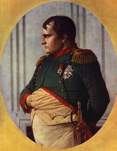 Napoleon Bonaparte i Palais Pierre (färglitografi) av Vasili Vasilievich Vereshchagin