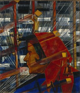 The Weaver, tidigt 1930-tal av Vasili Vasilyevich Kuptsov