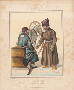 Coachman inn Petersburg, mitten av 1800-talet..