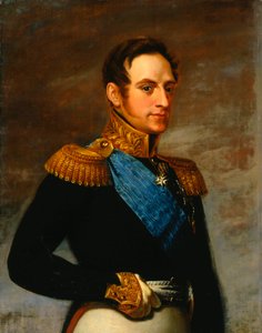 Porträtt av kejsar Nicholas I, 1826