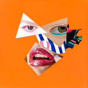Clown Sauce, 2015 (Akryl på duk) av Vaskeen Vaskeen