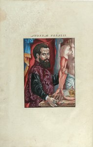 Porträtt av Andreas Starr från 
